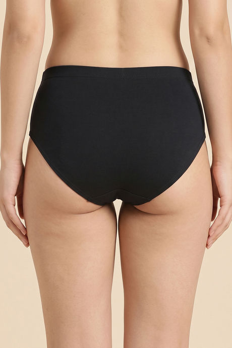 Zivame Full Coverage Medium Rise Hipster Panty (Pack of 3) - Multicolor — image 4
